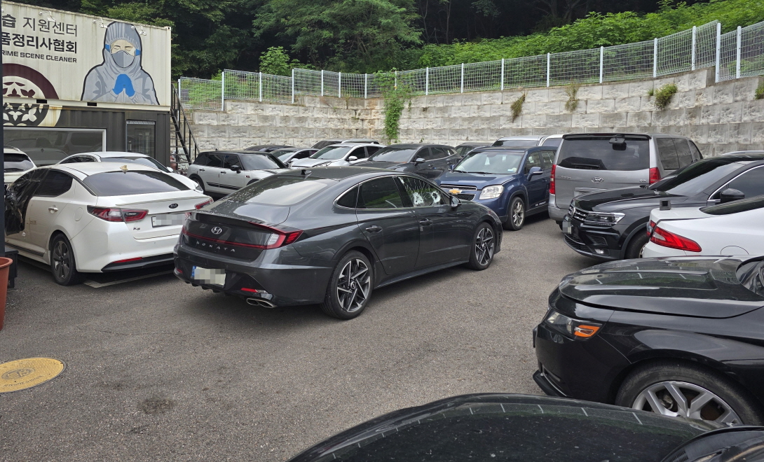 무연고사망자 차량보관소